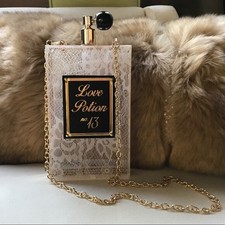 Aldo Love Potion no 13 White Lace ALDO Black Lace Perfume Bottle Bag | eBay
