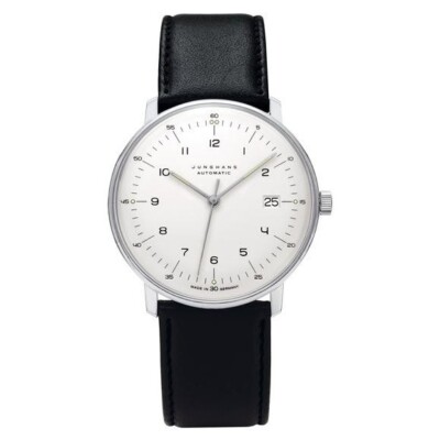 Junghans Max Bill 027/4700.02 Automatic Men's Watch SAPPHIRE Silver Dial