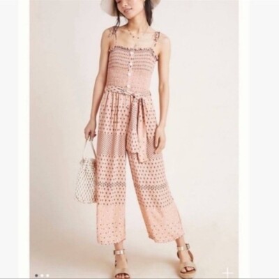 Faithfull The Brand X Anthropologie Maille Jumpsuit Size XS