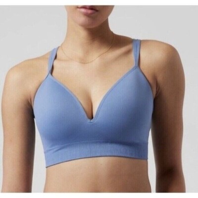 Athleta XL Women's Embrace Sports Bra D-DD Size XL Light Blue