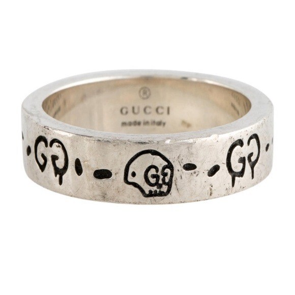 || レア || GUCCI >> GGロゴ イヤーマフ Gucci Earrings charms metal Logo GG bronze stud | eBay