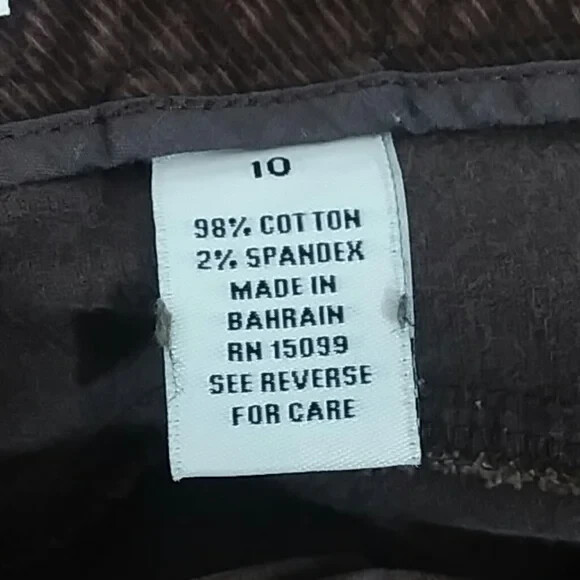 Covington 10 brown corduroy jeans