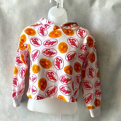 Forever 21 Hoodie Eggo Waffles Kellogg s Sweatshirt Hoodie Pullover Size M