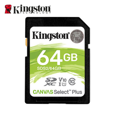 NEW Kingston 32G 64G 128G Canvas Select Plus SD Memory Card C10 UHS-I U1 SDS2