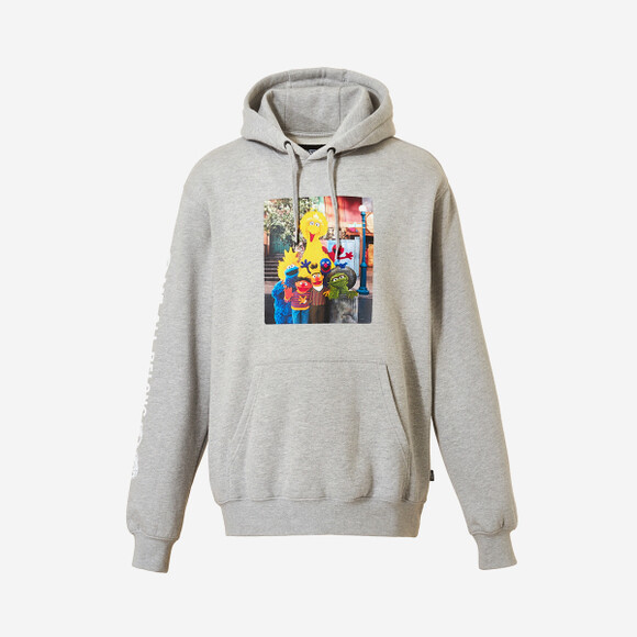 

Vans X SESAME STREET FLEECE PO - Серый / Толстовка Expedited / VN0008HM02F