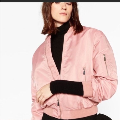 Zara basic store bomber jacket