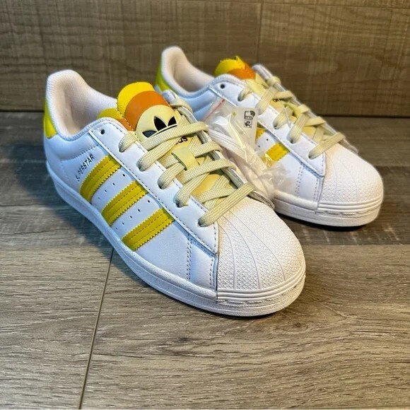 adidas★SUPERSTAR 80S★兼用★NIGHT INDIGO/OFF WHITE/SAND adidas Originals Wmns Superstar XLG 'Night Indigo Cream
