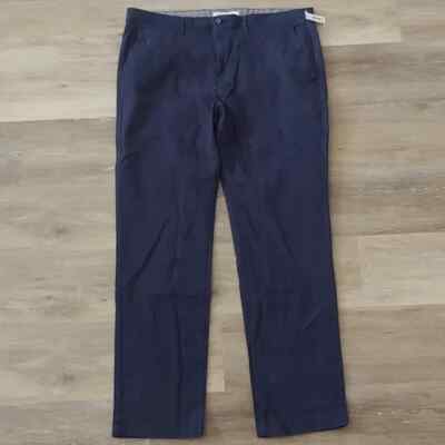 NWT Amazon Essentials Slim Fit Navy Chino Pants Size 40X34