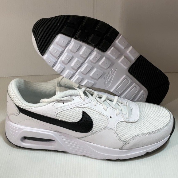 ★NIKE WS AIR MAX SC_White&Silver★ Nike Air Max SC Women's Shoes. Nike ID