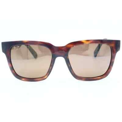 Maui Jim Mongoose MJ 540-10 Square Tortoise Sunglasses Polarized Brown Lens (A)
