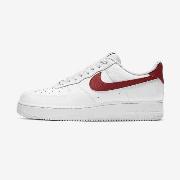 Мужские кроссовки Nike Air Force 1 07 White Team Red / CZ0326-100 Expedited