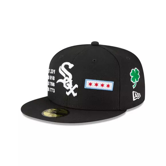 Chicago White Sox Local Market Pack Side Patch New Era 59fifty Fitted Hat Cap Kupit S Dostavkoj Iz Ssha Cena 9 808 Rub
