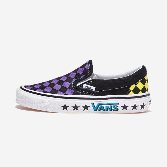 

Слипоны VANS Classic 98 DX Anaheim Diamond Check - Фиолетовый VN0A7Q58PCA / туфли, VANS Classic Slip-on 98 DX
