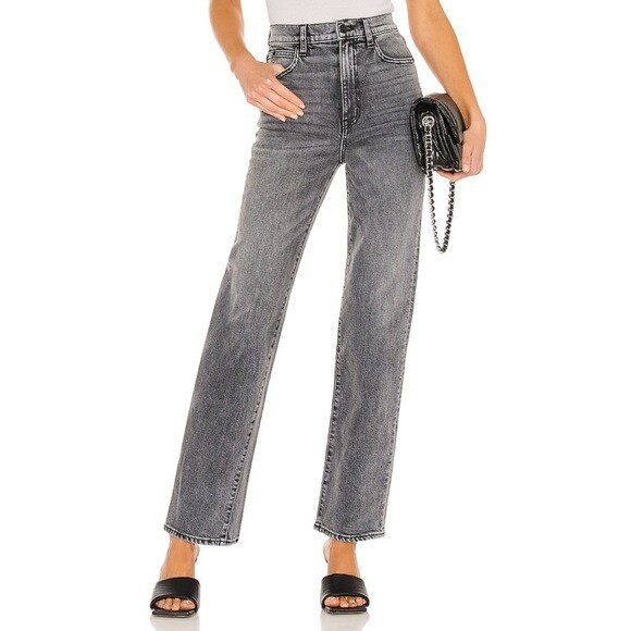 【関税込み】SLVRLAKE ホワイト Paloma Seam ジーンズ Paloma Seam Pant | Natural White | Mid Rise | Curve Jean