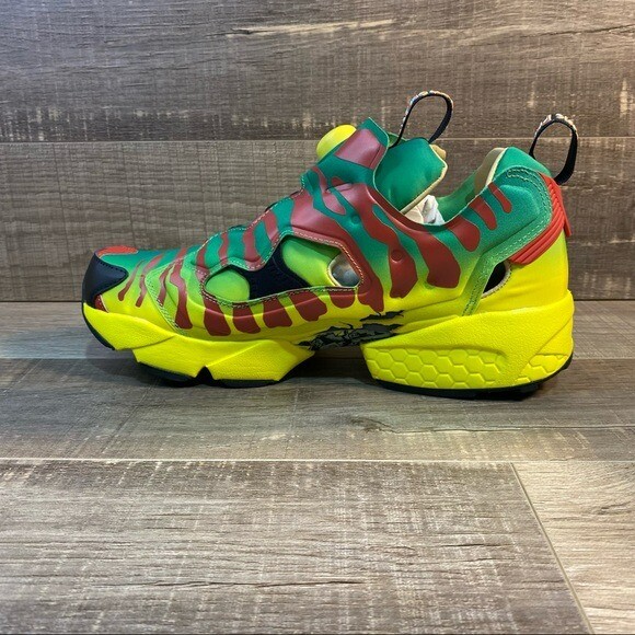 Pre-owned Reebok X Jurassic Park Limited Edition Giant Size Fury Instapump In Multicolor