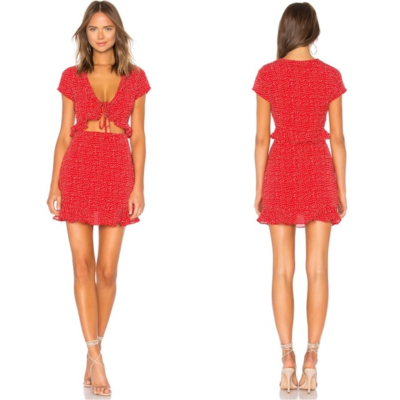 Revolve red polka dot best sale dress