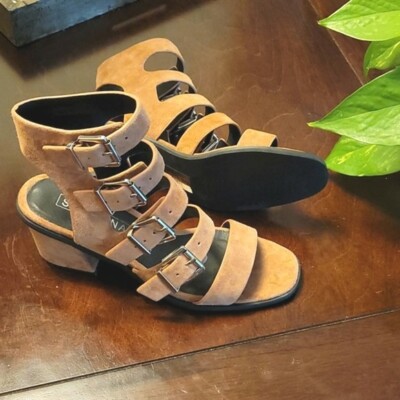 Sol Sana Suede Leather Heels