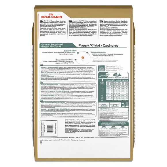 Royal Canin Breed Health Nutrition German Shepherd Puppy Dry Dog Food, 30 lbs