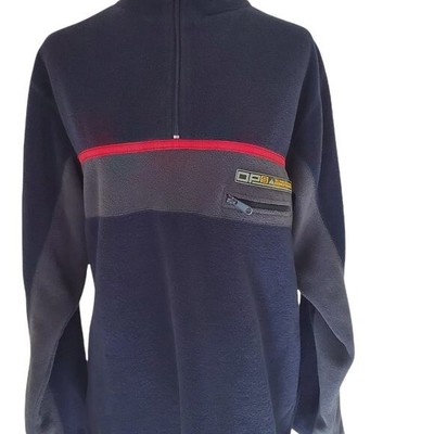 Men's OPS All Terra Activewear Conditioning Fleece Jacket Navy