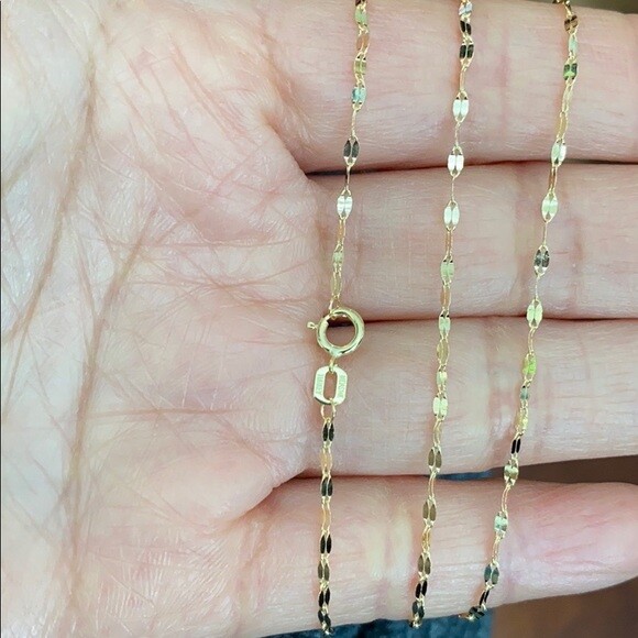 K18PG　ゴールドネックレス　❝Forzatina　due　colori❞ Forzatina necklace 18kt gold – TOTEME