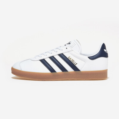 White adidas gazelle mens sale