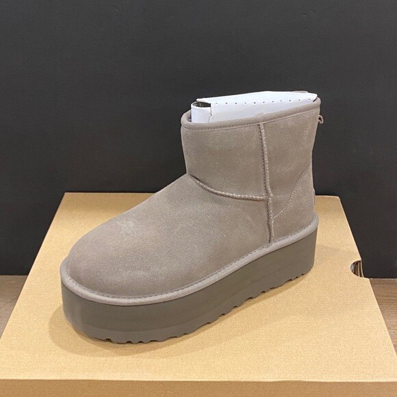 UGG Alana Shimmer TS 紫/グレー 1116103-NHT 20220309_UGG_CLASSICBOOT_LILAC