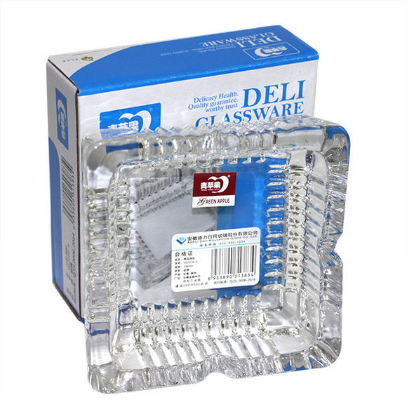 Posa Cenere Porta Cenere Posacenere Da Tavolo Vetro Trasparente Quadrato dfh