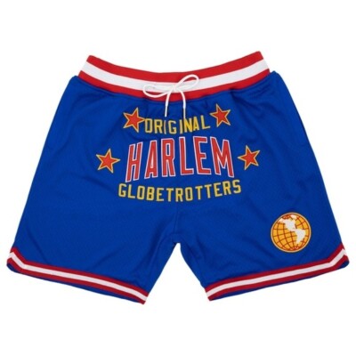 Rings & Crwns Royal Harlem Globetrotters Triple Double Shorts XXL NWT