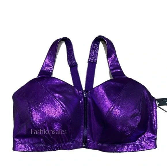 新品　Cupin Satin Bratop Snap Front Bra, 2024 New New Front Button Breathable Skin