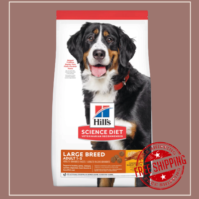 Hill's science diet adult large breed top chicken & barley recipe dry dog food
