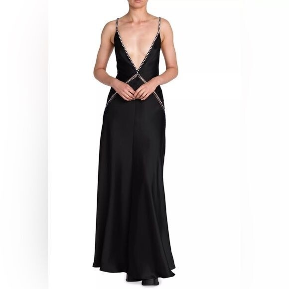 パーティードレス Stella Mccartney Annabelle Embellished Gown STELLA MCCARTNEY Studded Crystal-Embellished Gown | eBay