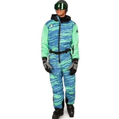 TIPSY ELVES Men's Alpine Action One Piece Ski & Snowboard Snow Suit Small NWT