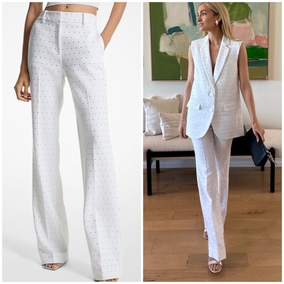 【Papier】Foot arrange pants/white Extraordinary® Carpenter Men's Washed Pants White