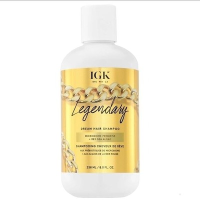 IGK Legendary Dream Hair Shampoo Moisture Red Sea Algae Microbiome Probiotics