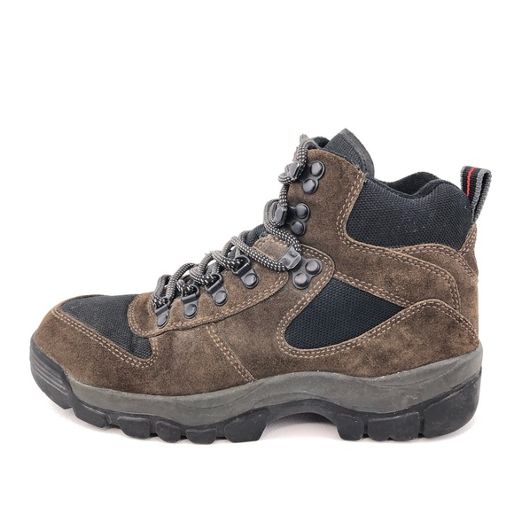 Mens Size 8 Brown Leather Eastern Mountain Sports