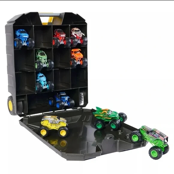 ミニカー Monster Jam Pit Party & Go 10 TRUCKS set Monster Jam Pit Party & Go | Costco