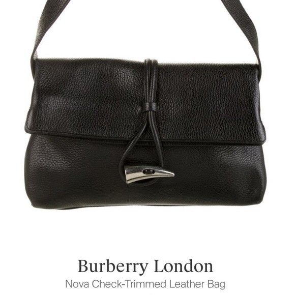 【Burberry】28cm ロングブーツ　内側ノバチェック　レザー Burberry】28cm ロングブーツ 内側ノバチェック レザー