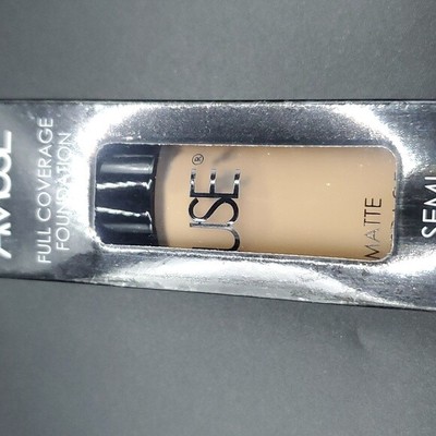NIB Amuse Liquid Foundation Semi Matte Finish LIGHT NO DARK 4 Choices