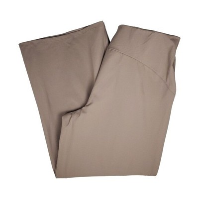 Old Navy Womens PowerSoft Sediment Tan City Wide High Waisted Pants Size 2X NWT