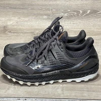 Saucony Xodus ISO Trail Running Shoes Womens 8 Black EVERUN S10449-3 Sneaker
