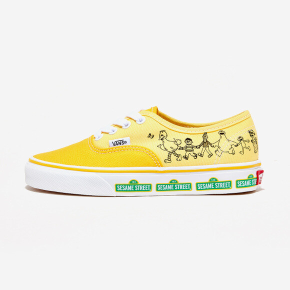 

VANS X SESAME STREET Authentic — Желтый / Обувь Кроссовки Expedited / VN0009PVYLW, VANS X SESAME STREET Authentic