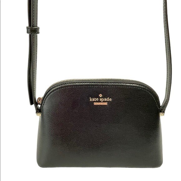 Kate Spade Crossbody Bag Peggy Patterson Drive Black Leather