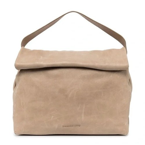 NWT Alexander Wang Large Leather Lunch Bag Clutch Shoulder