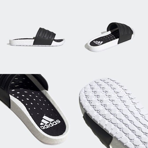 Pre-owned Adidas Originals Adidas Adilette Ultra Boost Slide Men's Size 11 Eg1910 Black/white Sold Out?new