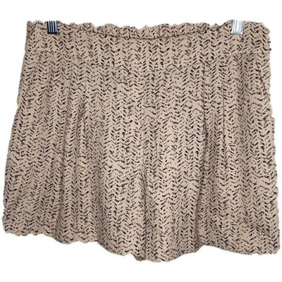 Ann Taylor Loft High Rise Beige Flowy Shorts Size Small