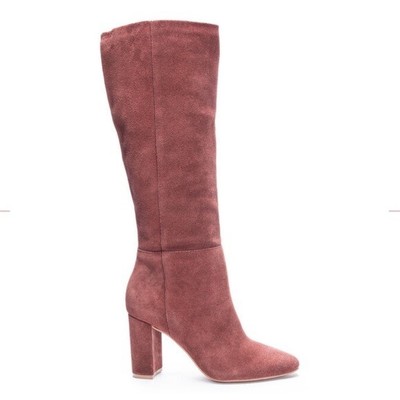 Chinese Laundry Krafty Knee High Boots In Redwood Size 6.5