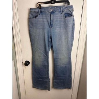 Old Navy women s jeans High rise wow flare size 18 #0889