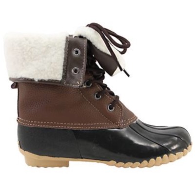 Sporto Women's Daphne Waterproof, Insulated Leather Duck Boot (Choose Size)