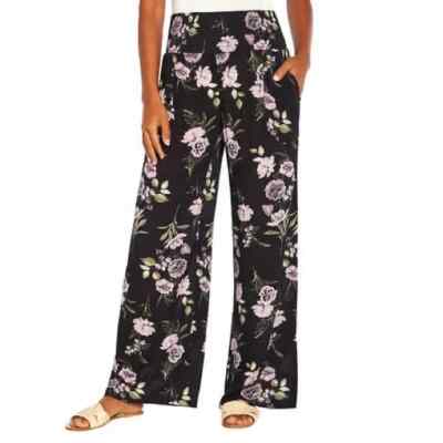 Three Dots Ladies' Printed Comfy Casual Pants 2022 Style  | F22