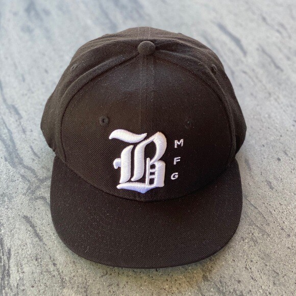 Dad's Fit Black Brewell MFG Snapbacks Hat by Decky Adjustable Black New